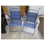 Pair of Folding Lawn Chairs