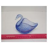 Fenton - Art Glass Blue Swan