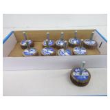 10 - Merit Brand - 80 Grit 1/4' Shaft Flap ..