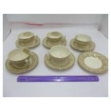 Brooklime Enoch Woods Burslem England Cups &