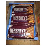 BOX LOT HERSHEY'S CRUNCHY WAFFFLE CONE BARS