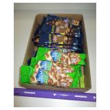 BOX LOT ASSORTED NUTS SNACK PACKS BB: 8/25-12/25