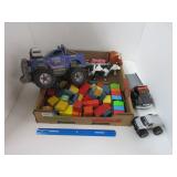 Trucks, Blocks, and Farm Animals