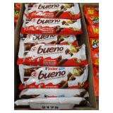 BOX LOT KINDER BUENO BARS BB:8/25-12/25