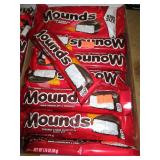 BOX LOT MOUNDS DARK CHOCOLATE BARS BB: 8/25-12/25