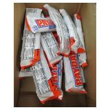BOX LOT KING SIZE PAYDAY CANDY BARS BB: 8/25-12/25