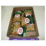 BOX LOT BEER NUTS CASHEW SNACK PACKS