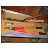 Pair of Garden Hedger Trimmer Tools