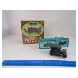 Car Puzzle and Pencil Sharpeners