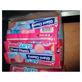 BOX LOT SWEET TART GIANT CHEWYS BB: 8/25-12/25