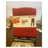 New Hanes men's thermal pants size XL
