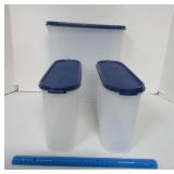 3 - TUPPERWARE - Modular Mates - 3, 3, 5