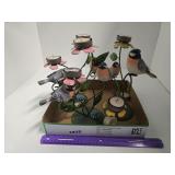 Bird Votive Candle Holders