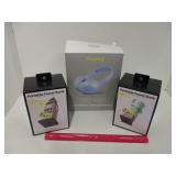 NEW TECH LOT WIRELESS HEADPHONES PORTABLE CHARGERS