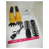 2 NEW CORDLESS SHEAR HEDGERS BY TORNADO TOOLS 7.2V