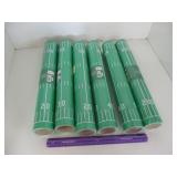 LOT - NEW GAME DAY TABLE RUNNERS - PAPER ROLLS