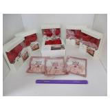 LOT - ROMANCE DECOR KITS, ROSE PETALS, VASE FILLER