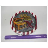 NEW WALL DECOR \ GROUND GARDEN PLAQUE - PIRATE