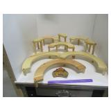 DISPLAY STAND LOT - ASSORTED SIZE SEMI ARCHES