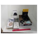 NEW TECH LOT - MINI GAME CONSOLE, WIRELESS CHARGER