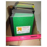 NOTEBOOK LOT - NEW COLLEGE RULED COMPOSTION BOOKS