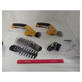 2 NEW CORDLESS HEDGERS BY TORNADO TOOLS