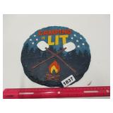 HOME DECOR - GARDEN STONE OR WALL HANGER - CAMP