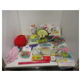 NEW KIDS LOT - CRAFTS, BALLOONS, PLUSHIES, PARTY