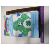CARE BEAR LATCH HOOK RUG CRAFT KIT - LUCK BEAR