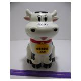 Vintage Fundamental Mooing Cow Cookie Jar - Works