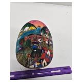 Mexican Clay Folk Art Mask