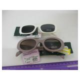 SET OF 2 NEW SUNGLASSES 100% UV PROTECT