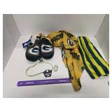 PACKERS - Kids Slippers & 2 Scarves