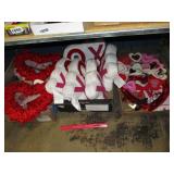NEW VALENTINE'S DAY LOT - WREATHS, HOME DECOR
