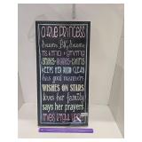 'A True Princess' Picture - 12' x 24'