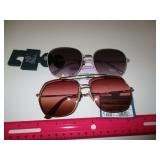 2 NEW PAIRS WOMENS SUNGLASSES BY WILD FABLE