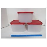 3 - TUPPERWARE - Modular Mates - 2, 2, 2
