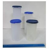 4 - TUPPERWARE - Modular Mates - 3, 3, 4, 5