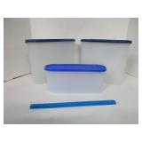 3 - TUPPERWARE - Modular Mates - 2, 4, 4