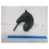 Cast Iron Horse Head Hitching Post Topper
