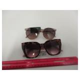 2 NEW PAIRS WOMENS SUNGLASSES BY A NEW DAY