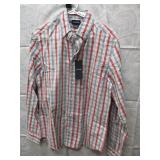 NEW MENS HAGGAR COLLAR SHIRT SIZE S