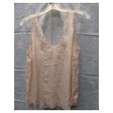 NEW MED WOMEN'S SATIN TANK TOP LAUREN CONRAD