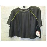 NEW ADULT 1X ATHLETIC CROP TOP - MESH