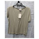 NEW WOMENS SHORT SLEEVE SHIRT XXL UNIVERSAL THREAD