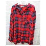 WOMENS MAURICES BUTTON UP TOP SIZE 2