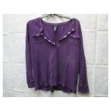 WOMEN'S CHAPS 2X PURPLE THERMAL LONG SLEEVE