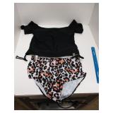 New Women's Swimsuit 2 piece size Large