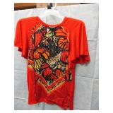 NEW WOMEN'S L BUTTERFLY SHIRT BY DG2