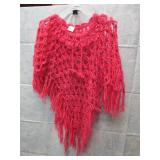 NEW WOMEN'S PINK SHAWL NO BOUNDARIES OSFM